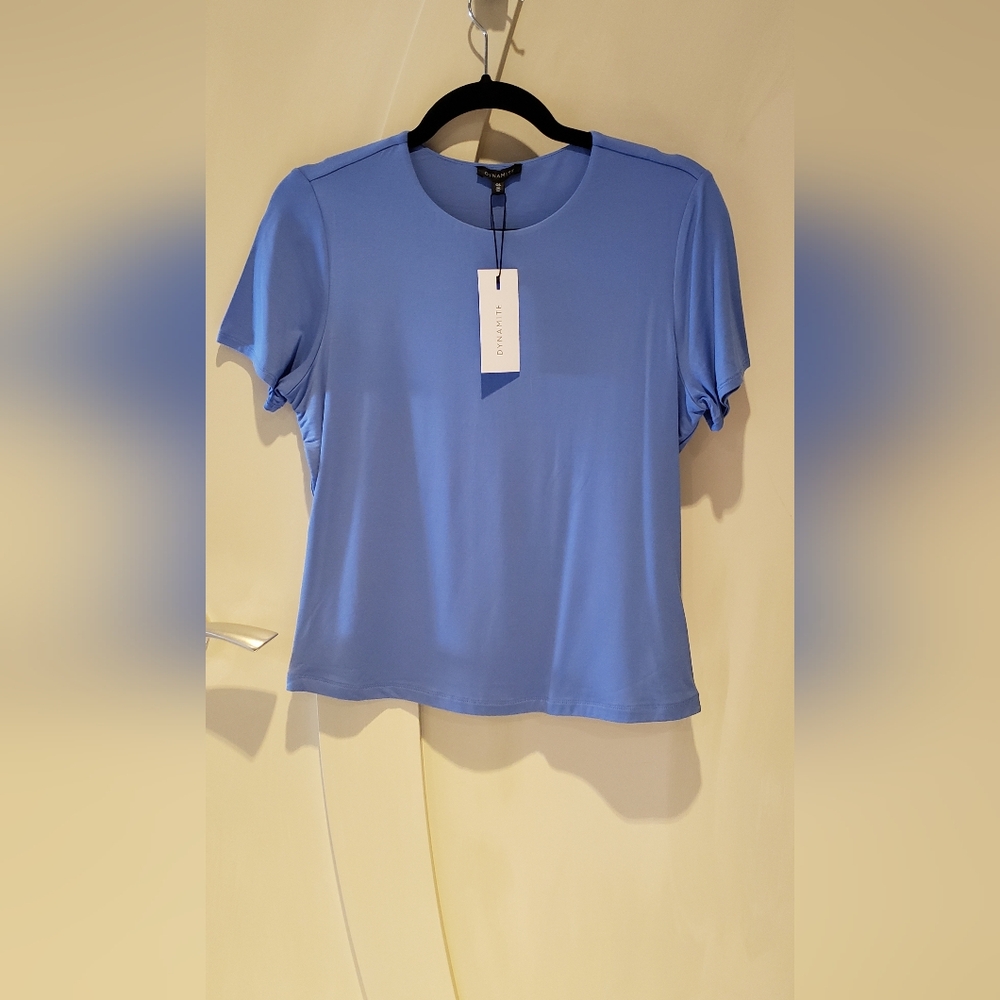 Dynamite Perwinkle Blue Top